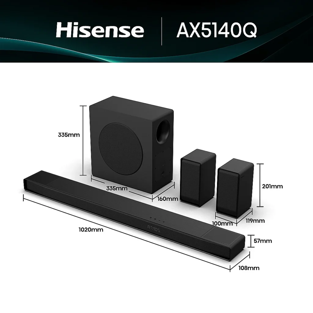 Hisense AX5140Q soundbar