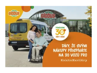 Oslava 30 let Globus: auta pro handicapované