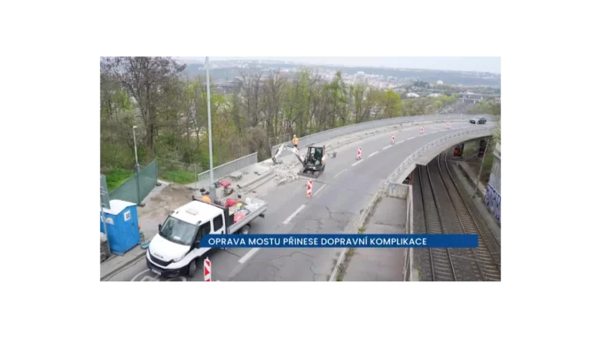 Oprava mostu Pod Krejcárkem způsobí dopravní zmatky