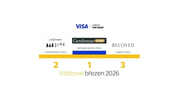 Gentleman Store vítězem Visa Czech Top Shop 2026