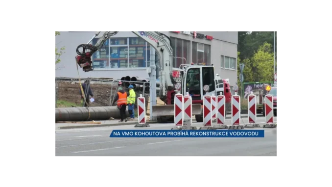 Brněnské vodárny zahajují rekonstrukci na VMO Kohoutova