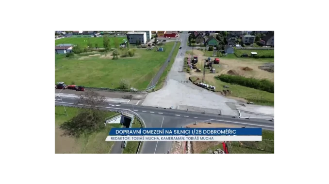 Dopravní omezení u Dobroměřic – objízdné trasy pro řidiče
