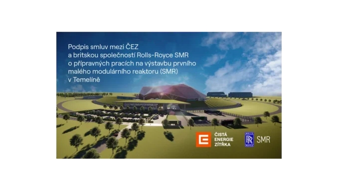 ČEZ a Rolls-Royce SMR: Nové smlouvy v Temelíně