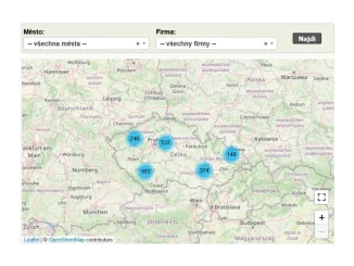 Praktická aplikace kurzy.cz pro čerpací stanice