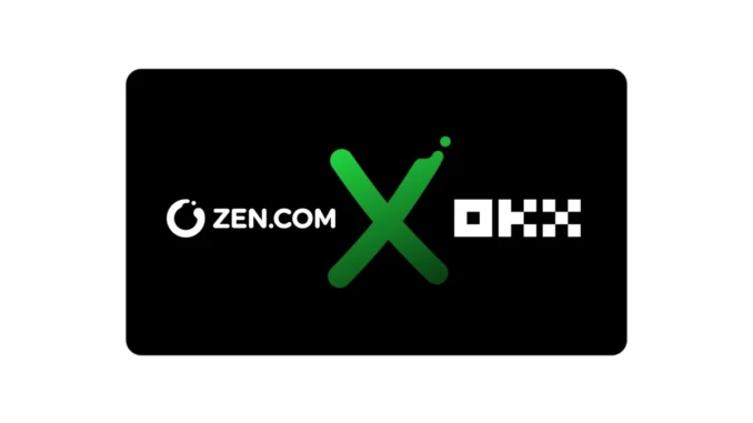 OKX přidává vklady přes ZEN.COM pro české uživatele