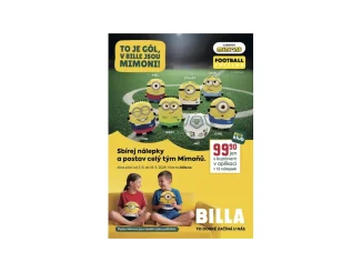 Věrnostní kampaň BILLA: Získejte plyšové Mimoni!