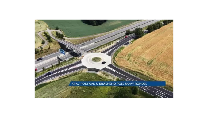 Bezpečnější křižovatka v Krásném Poli: nový rondel