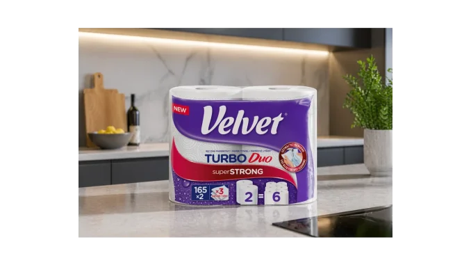 Papírové utěrky Velvet: Ocenění pro praktičnost a kvalitu