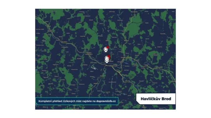 Dopravní omezení v Havlíčkově Brodě pro rok 2026