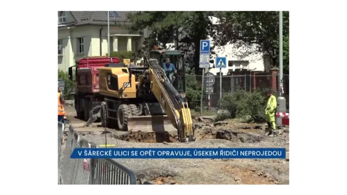 Rekonstrukce v Šárecké ulici v Praze 6 do srpna