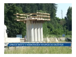 Hodkovice: Dopravní změny v souvislosti s opravou mostu