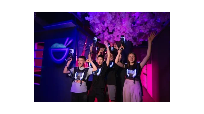Mercuria přináší nové kroužky laser game pro děti