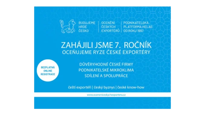 Soutěž o titul Exportér roku 2026 zahájena