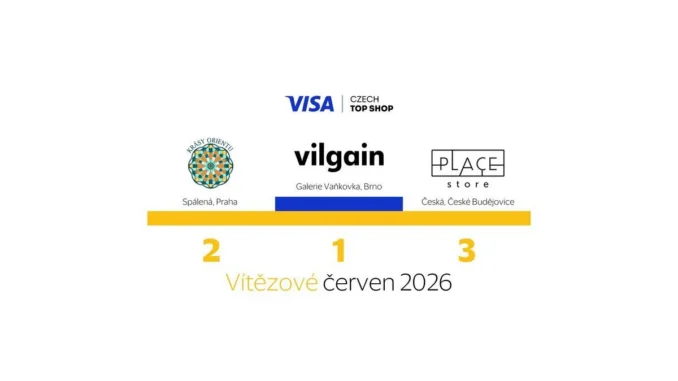 Vilgain a další vítězové Visa Czech Top Shop 2026