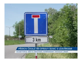 Přerov: Opravy silnic způsobí uzavírky v létě 2026