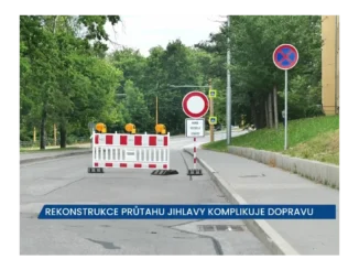 Rekonstrukce Jihlavy: Důležité informace pro řidiče