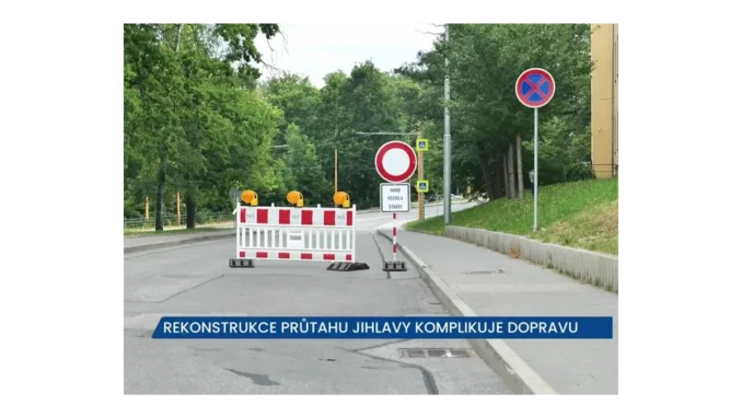 Rekonstrukce Jihlavy: Důležité informace pro řidiče