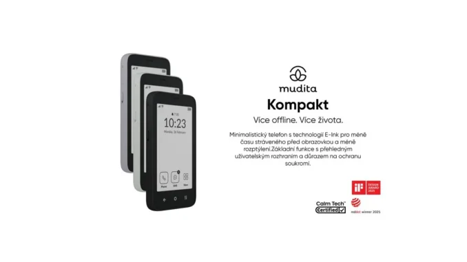 Mudita: Nový E-Ink telefon pro digitální minimalisty