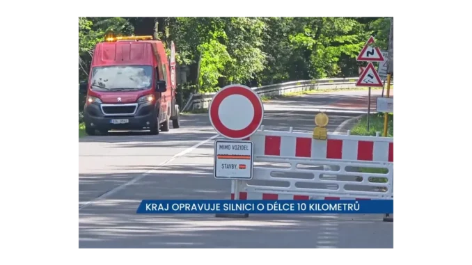 Rekonstrukce silnice mezi Vrbnem a Světlou horou