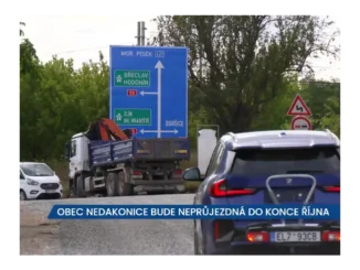 Nedakonice: Uzavírka silnice do konce října