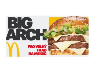 Objevte nový Big Arch burger v McDonald's