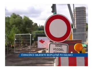 Černožice: Bezplatná objízdná trasa po D11