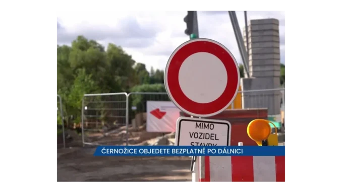 Černožice: Bezplatná objízdná trasa po D11