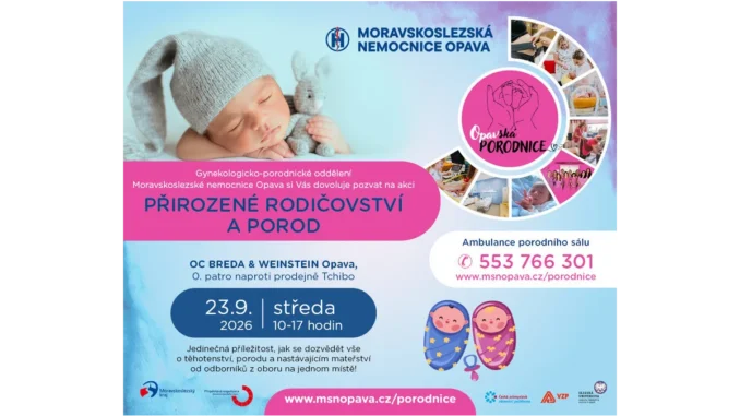 Opava: Den těhotenství a porodu v OC Breda