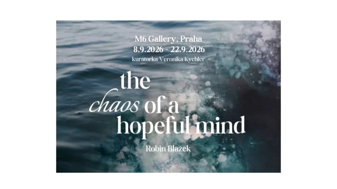 Blažek prezentuje výstavu v M6Gallery s názvem Chaos