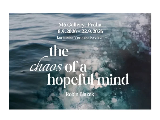 Blažek prezentuje výstavu v M6Gallery s názvem Chaos