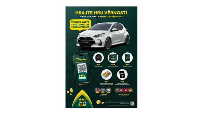 Získejte ceny v nové hře BILLA inspirované Zrádci